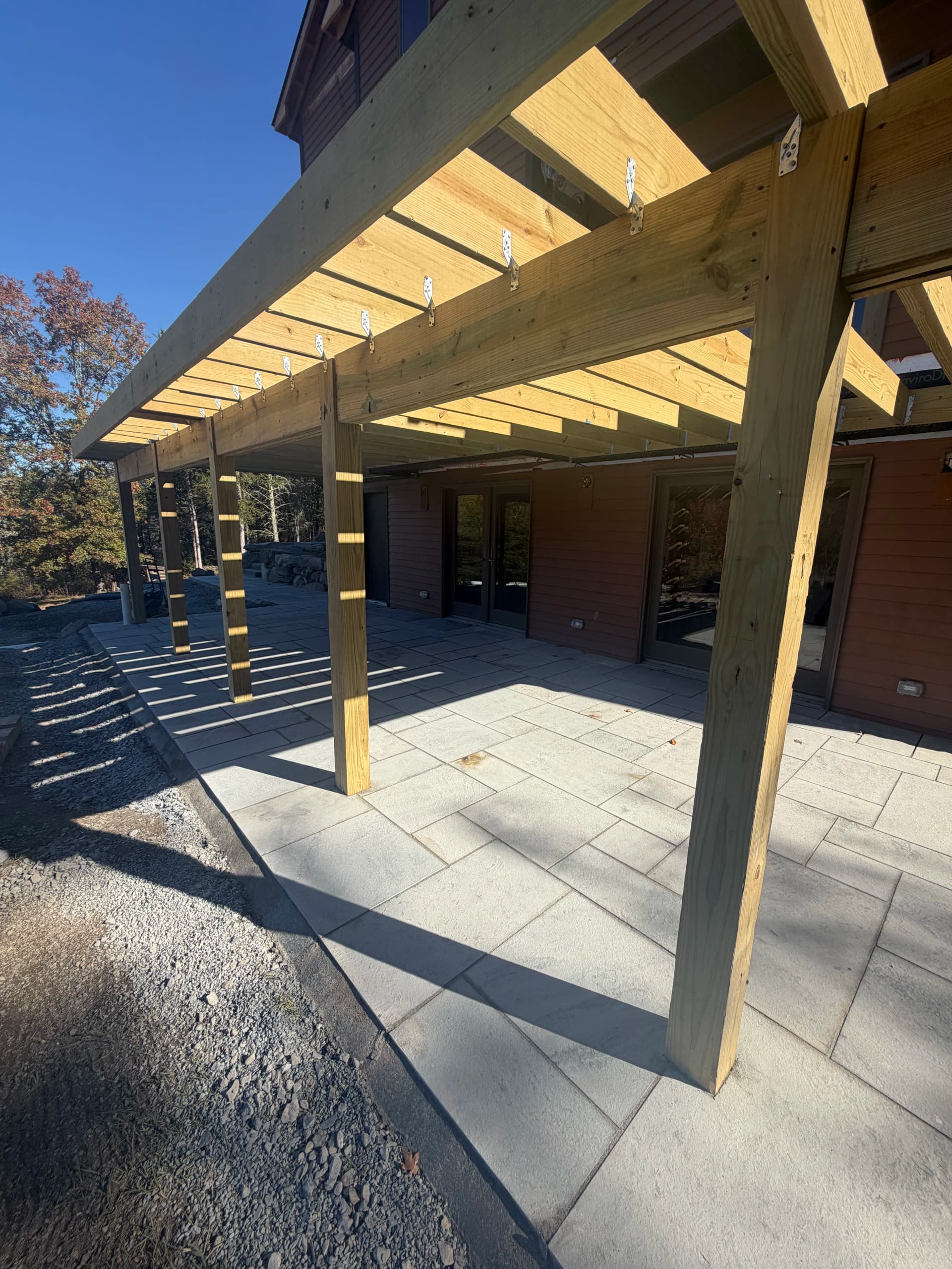 Bluestone Patio and Walkway Built for Day and Night