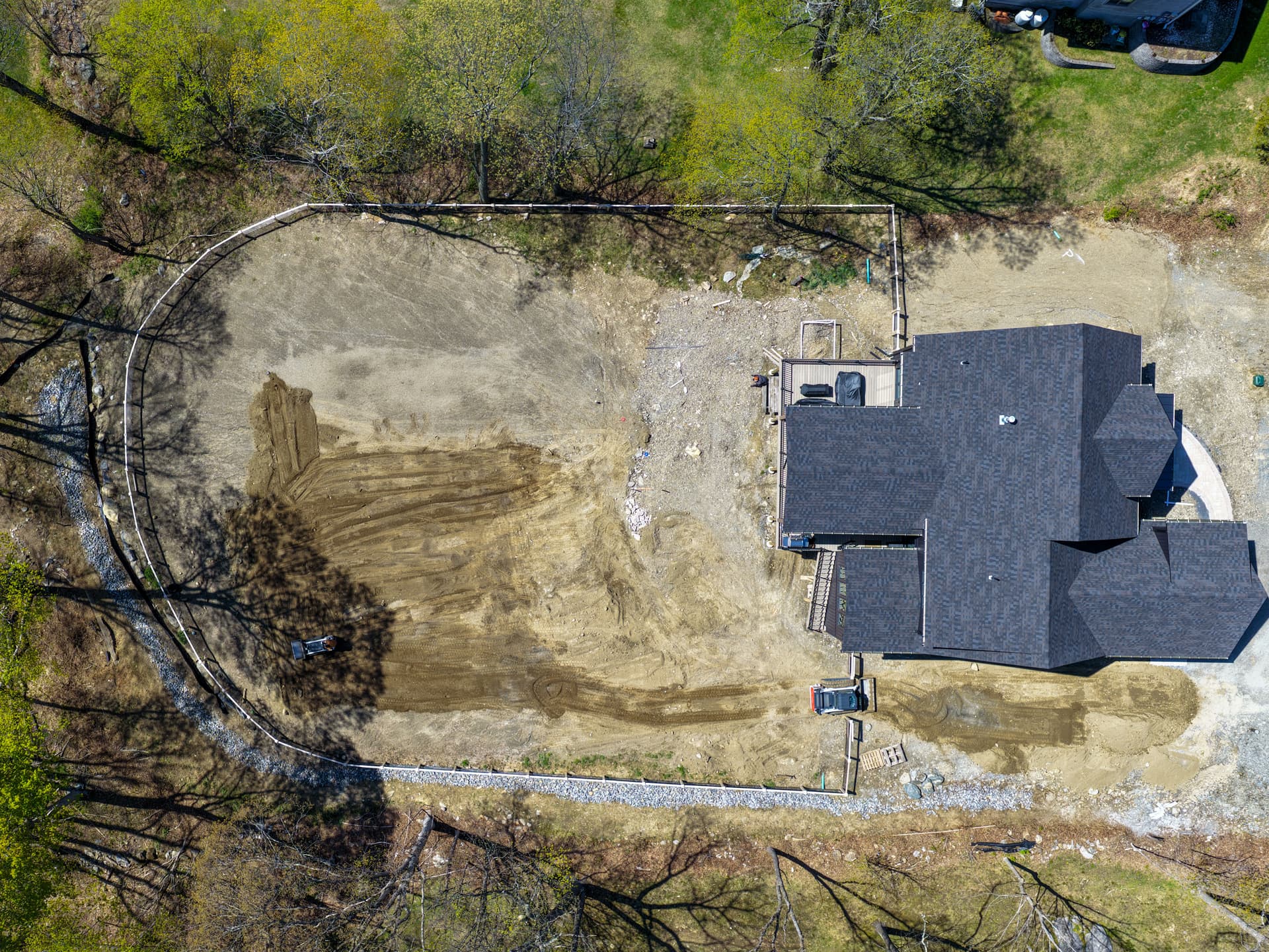 Gallery photos for New Home Site Topsoil and Grading Underway: Image #2