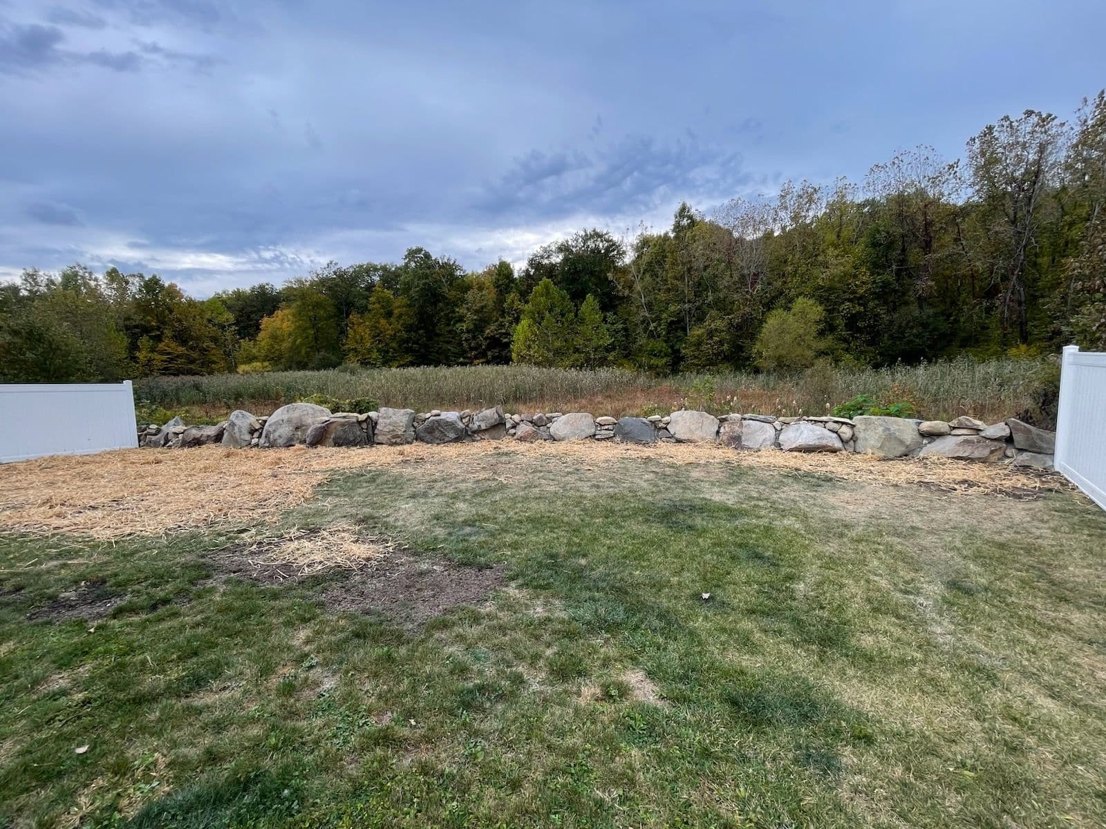 Boulder Wall Installation in Highland NY image