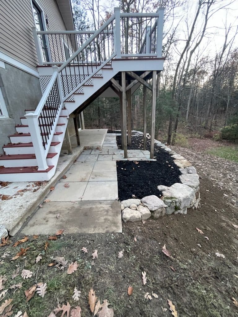 Natural Rock Wall Repair in Hyde Park image