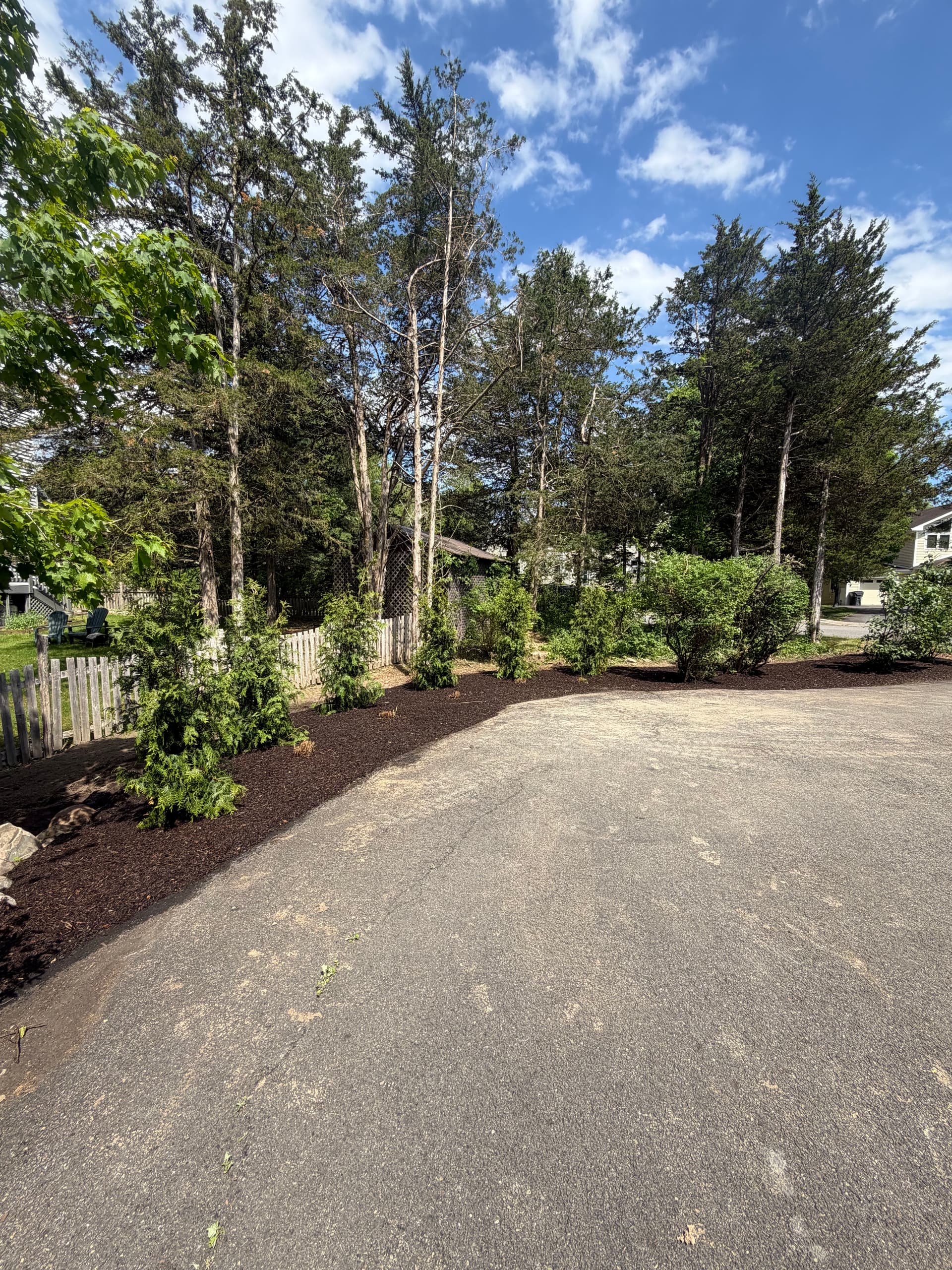 Gallery photos for Fresh Plantings and Mulch That Make a Property Feel Complete: Image #1